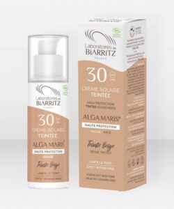 Alga_Maris_savyttava_aurinkovoide_kasvoille__Beige__SPF30__50ml