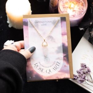 Rose_Quartz_Crystal_Necklace_On_Greeting_Card