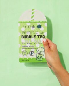 Bubble_T_Matcha_Bubble_Tea_Sheet_Mask