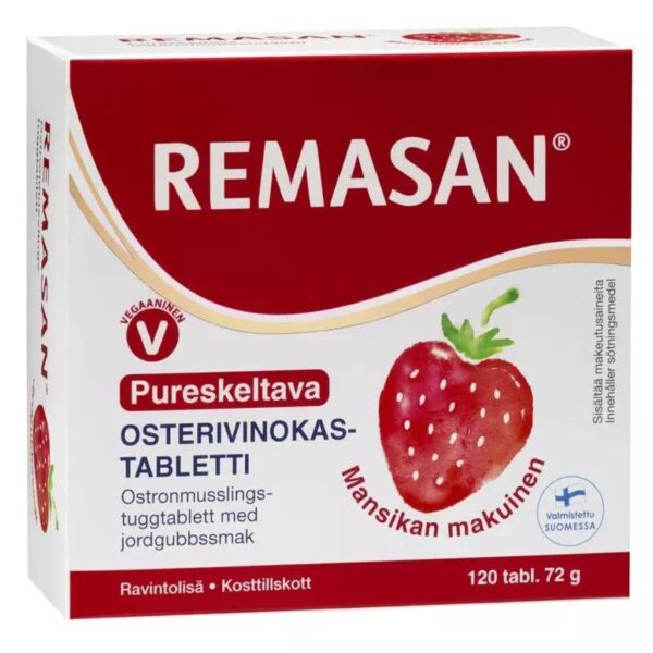 Remasan_pureskeltava_mansikka_120tabl