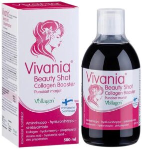 Vivania_Beauty_Shot_Collagen_Booster_Punaiset_marjat_500_ml