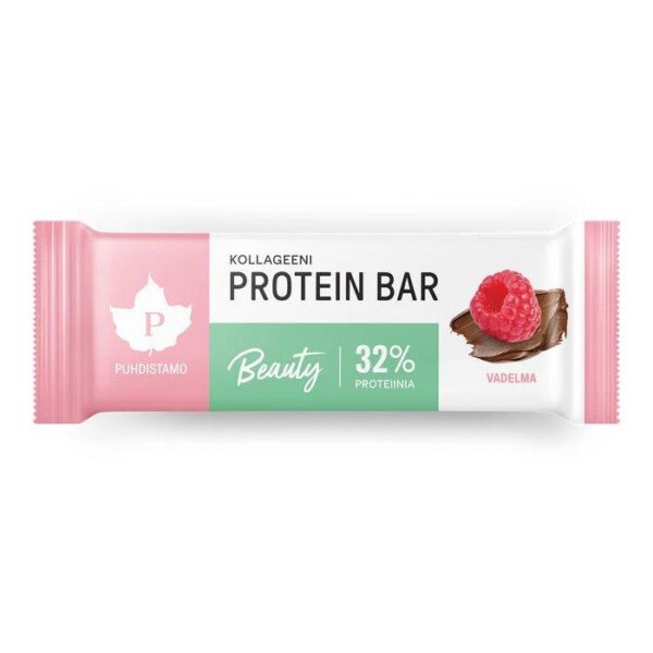 Puhdistamo_Kollageeni_Protein_Bar_Vadelma__30_g