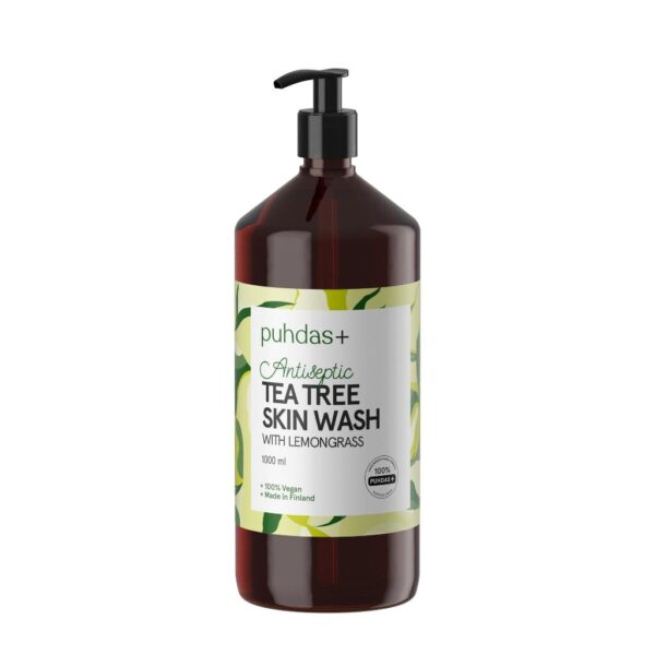 Puhdas__Tea_Tree_skin_wash_with_lemongrass__1000ml