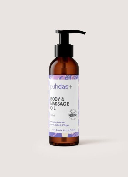 Puhdas__Body___Massage_Oil_Lavender__150_ml