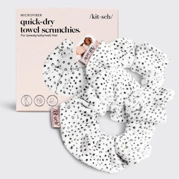 KITSCH_Towel_Scrunchie_2_Pack___Micro_Dot