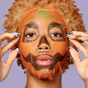 Spalife_Halloween_Skincare_Sheet_Mask_Pumpkin