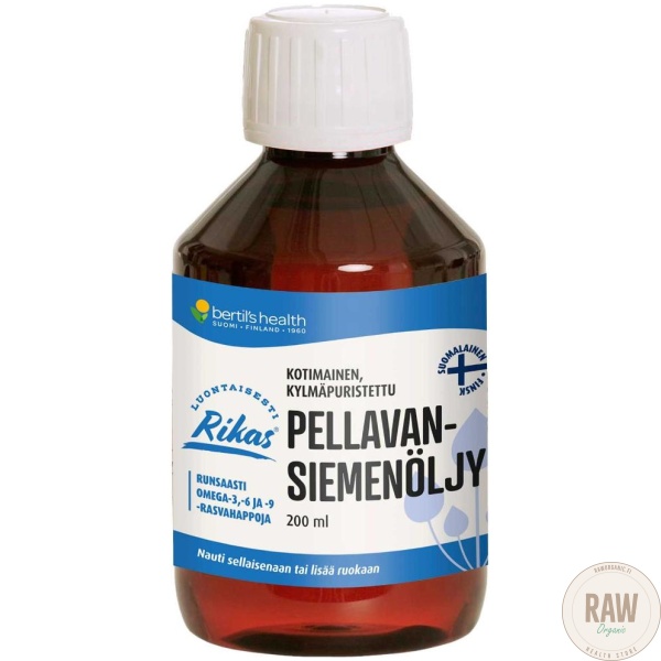 Bertils_Rikas_pellavansiemenoljy_luomu_200ml